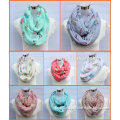 new loop scarf wholesale fashion owl pattern infinity scarf A070325